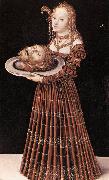 CRANACH, Lucas the Elder, Salome with the Head of St John the Baptist dfgj